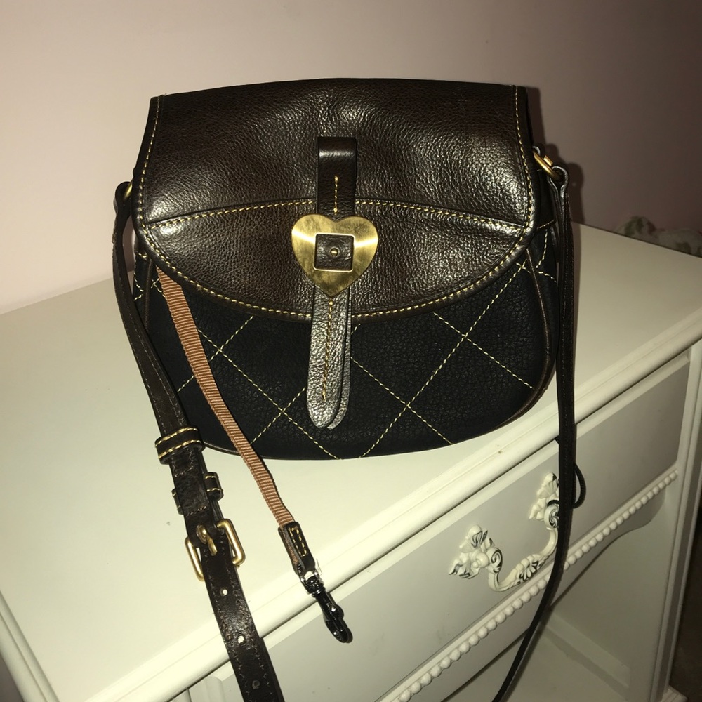 Dooney and Bourke flap crossbody bag